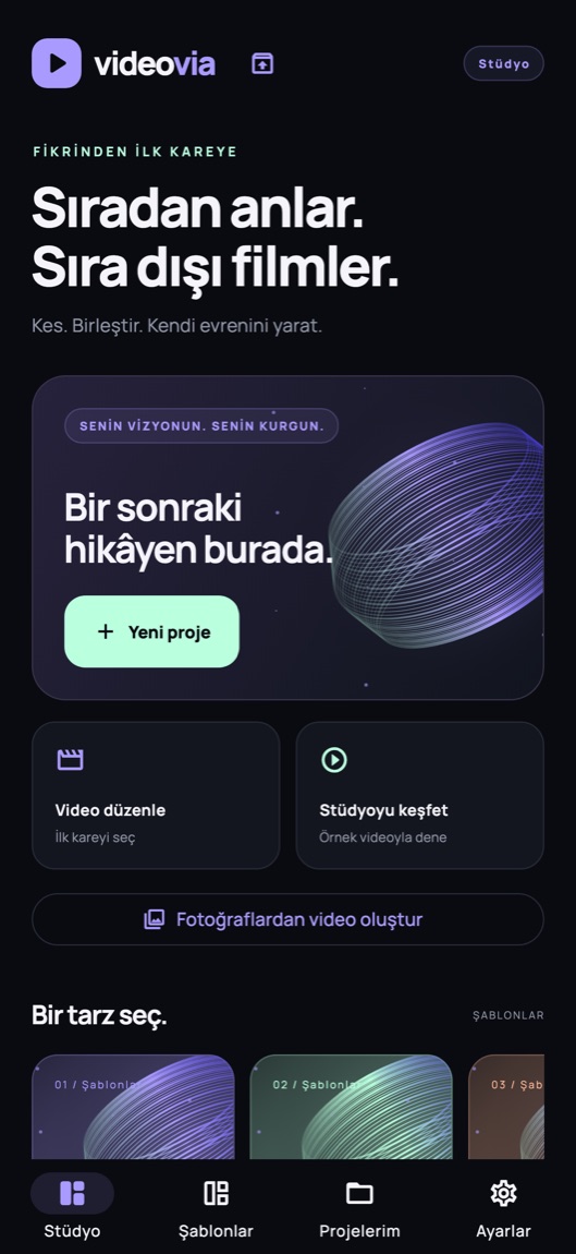 VideoVia — Stüdyon